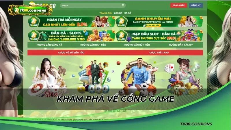Khám phá về cổng game